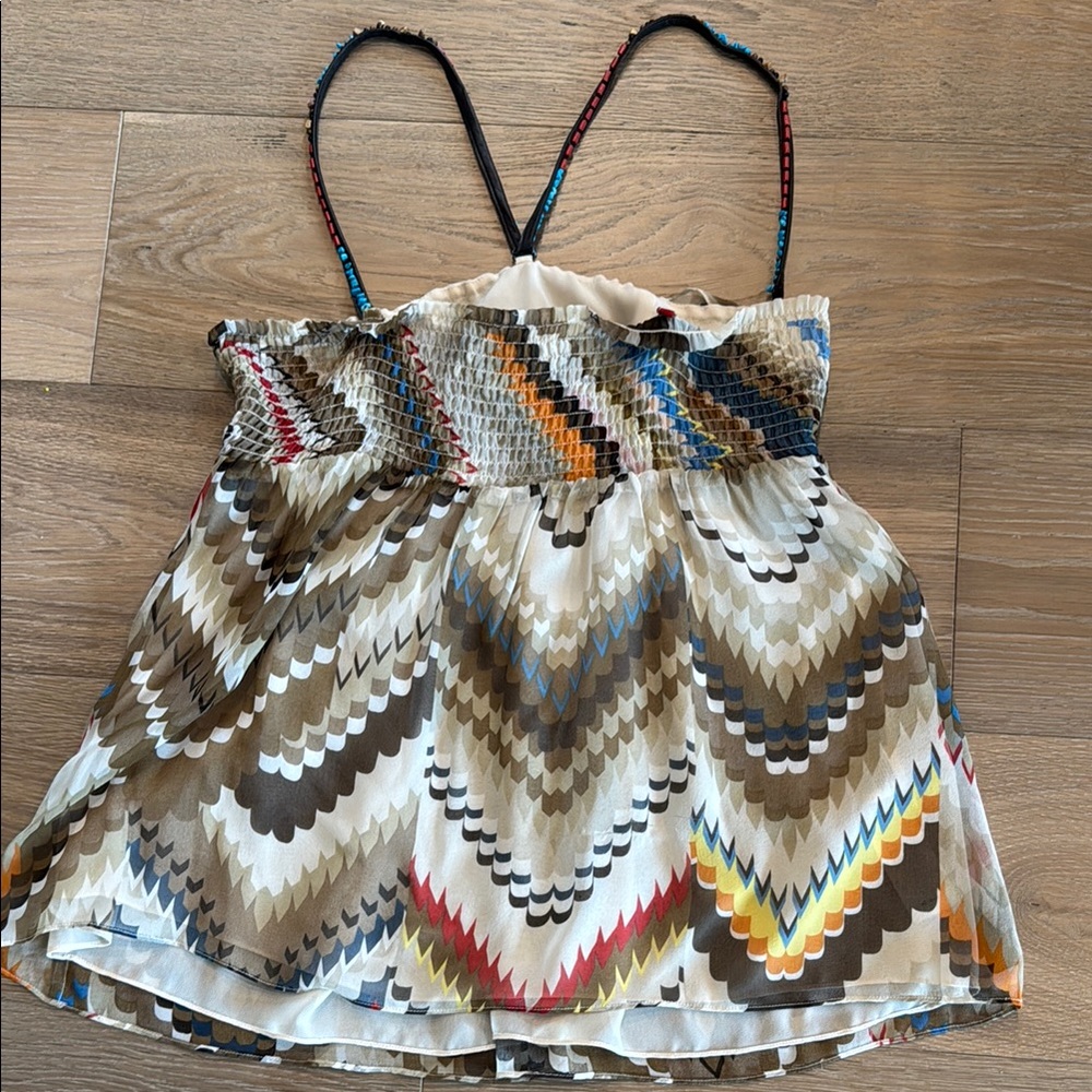 Stefanel Multicolor Chevron Camisole Top